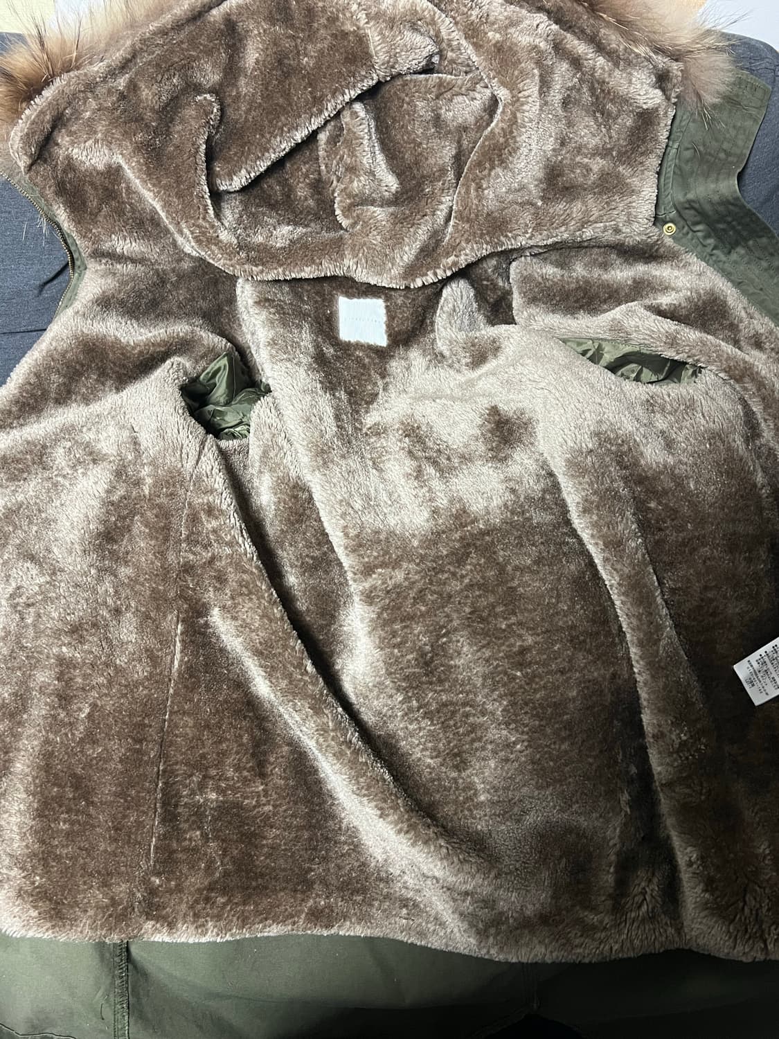 로리즈팜 퍼 야상자켓 lowrys farm safari jacket 상품이미지7