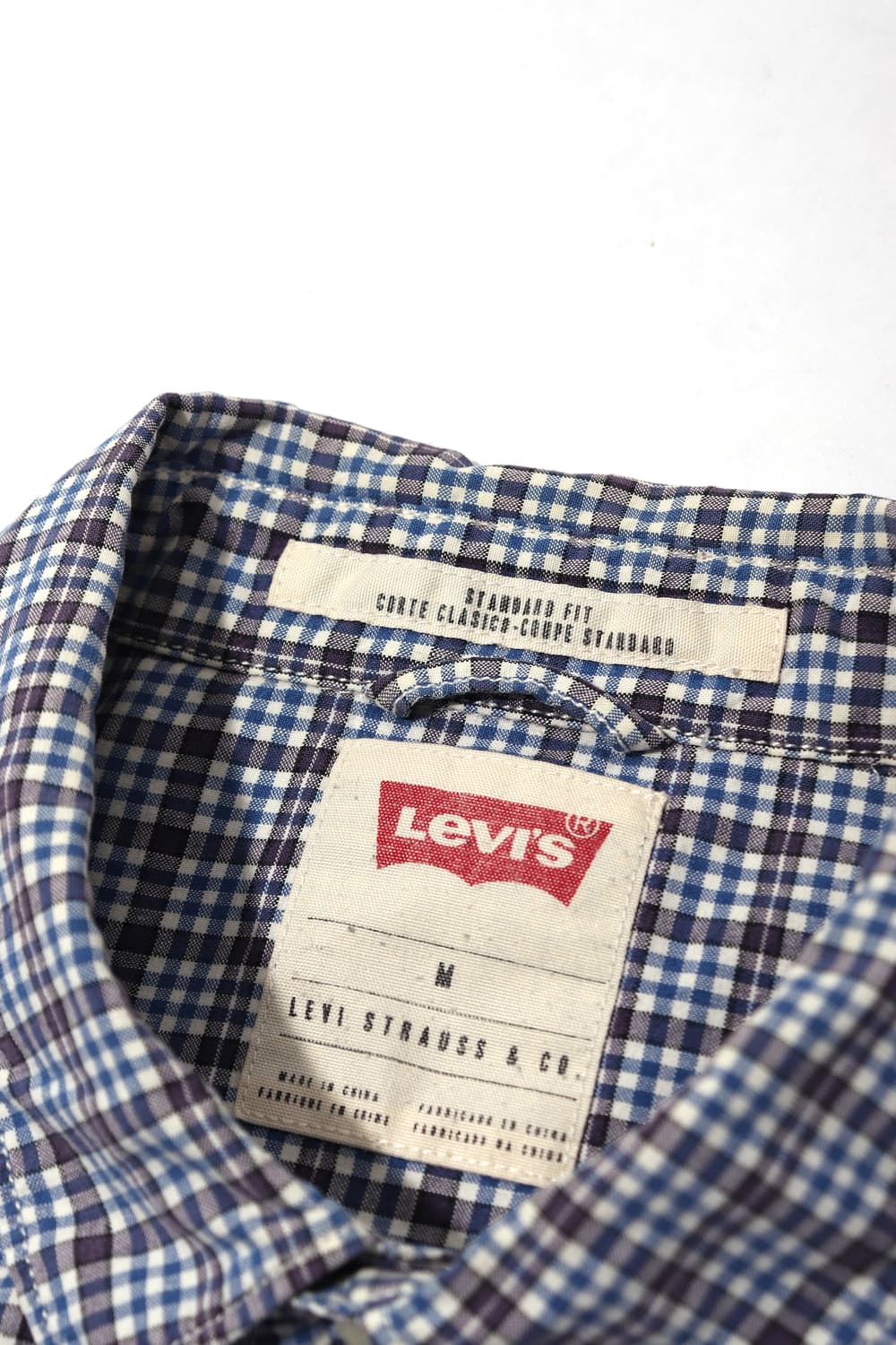 LEVIS 체크 셔츠 size M 상품이미지4