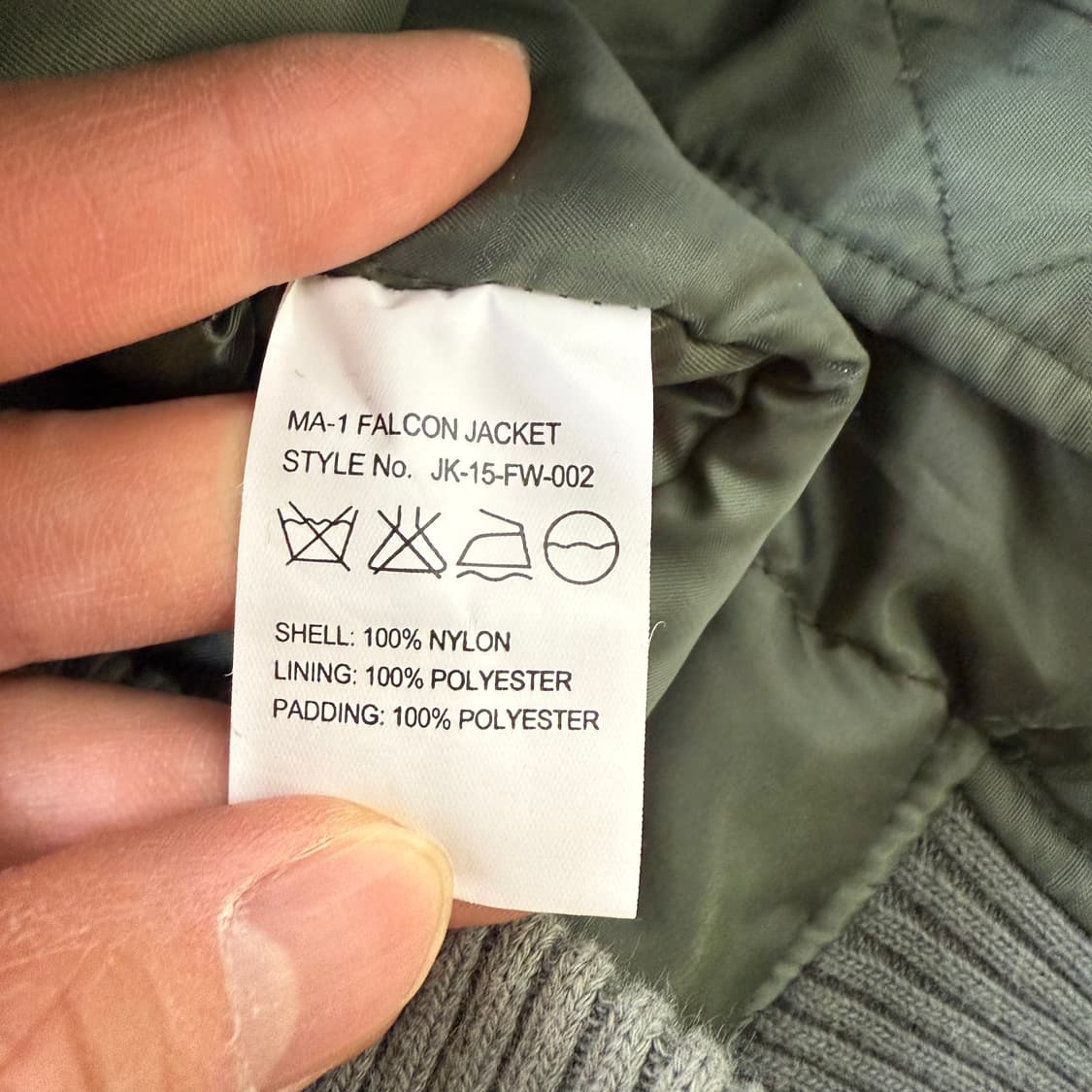 [M] 엑스톤즈 US ARMY 항공점퍼 0119T1 상품이미지4