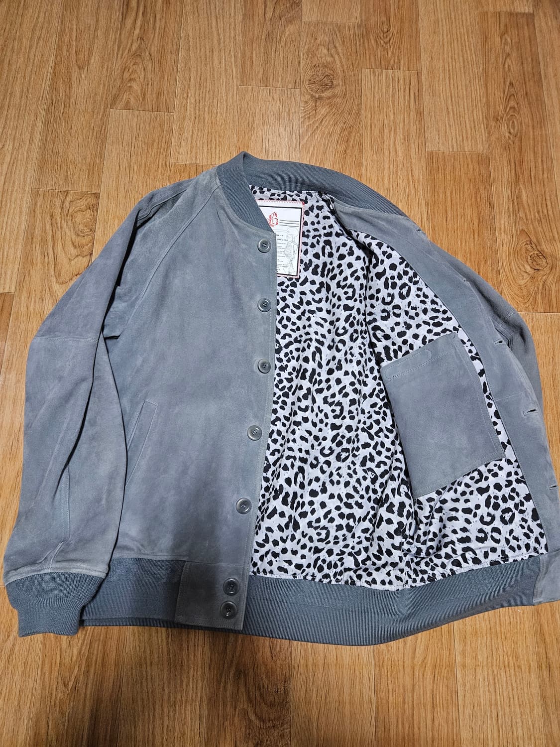 블랙아웃 고트스웨이드 자켓 상품이미지3