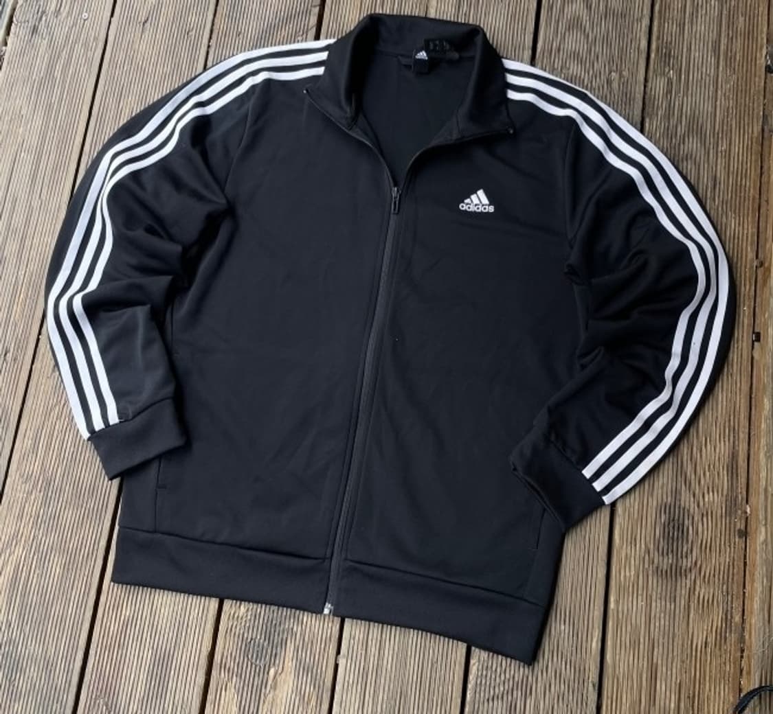 아디다스 블랙 검정 트랙탑 져지집업 105/XL 상품이미지1