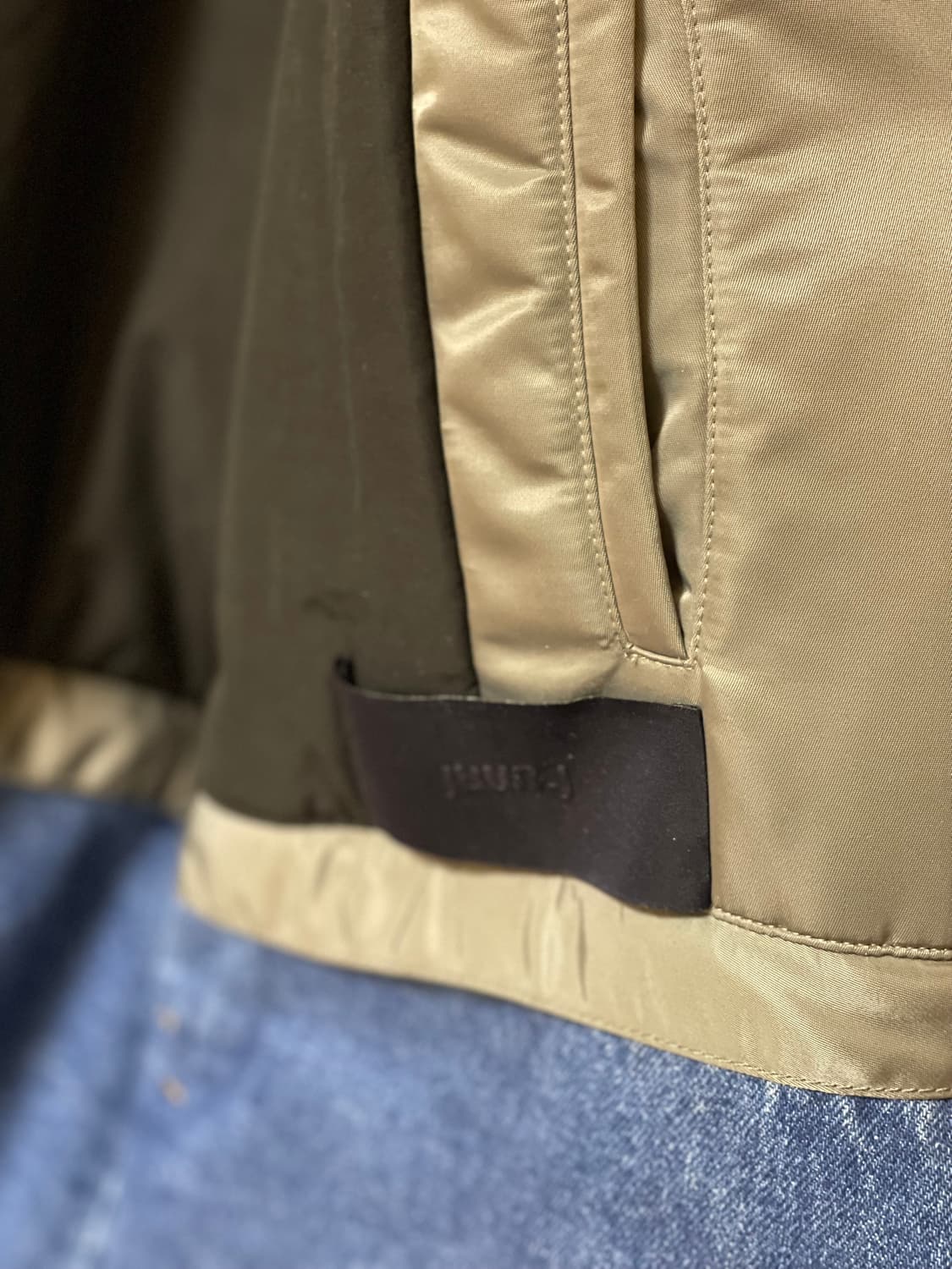 준지 데님 봄버 쟈켓  상품이미지4