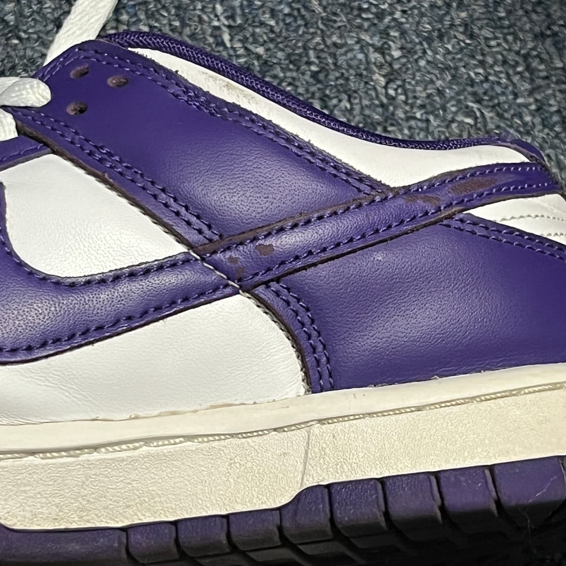 나이키 덩크로우 퍼플 260 상품이미지3