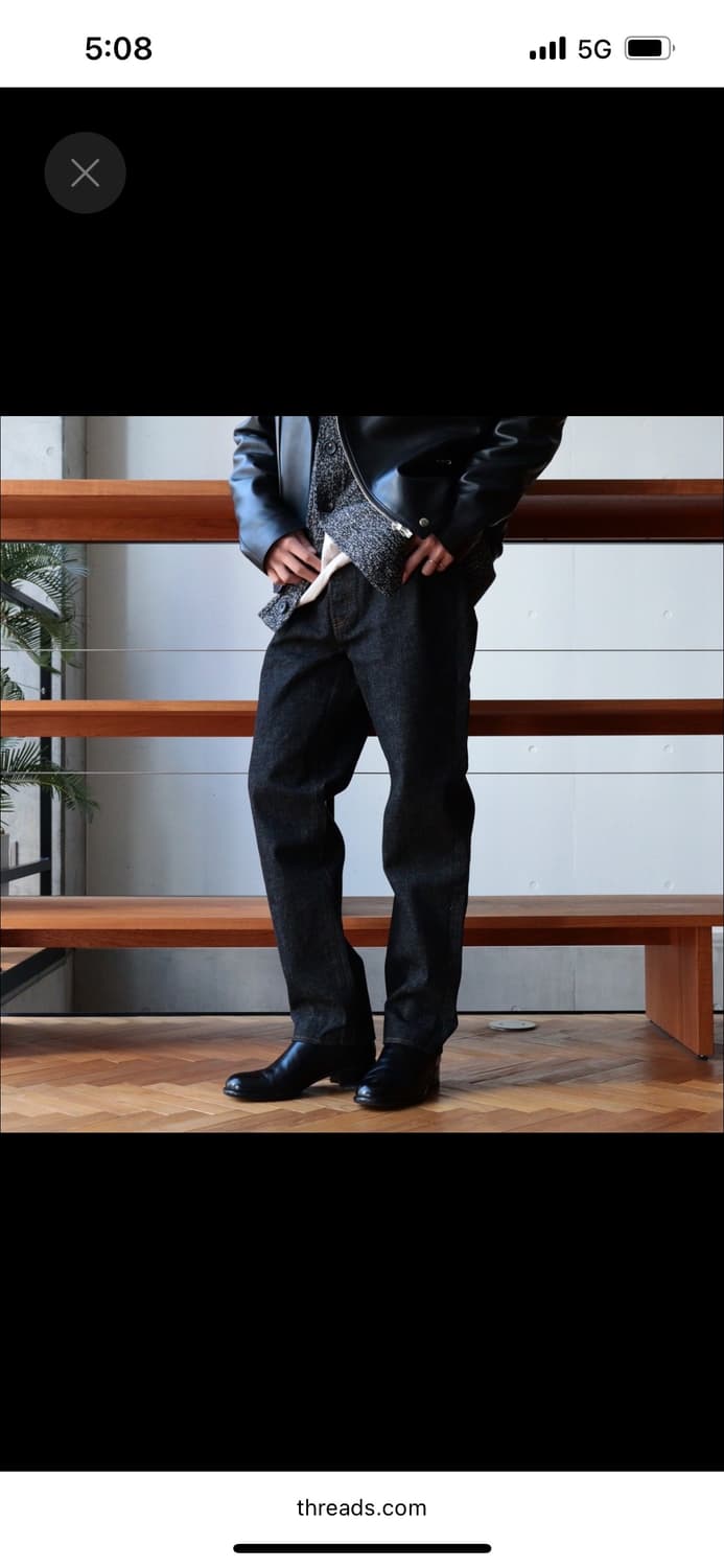 Heugn 유겐 DEAN CRAFT DENIM x OZONO BLACK 상품이미지1