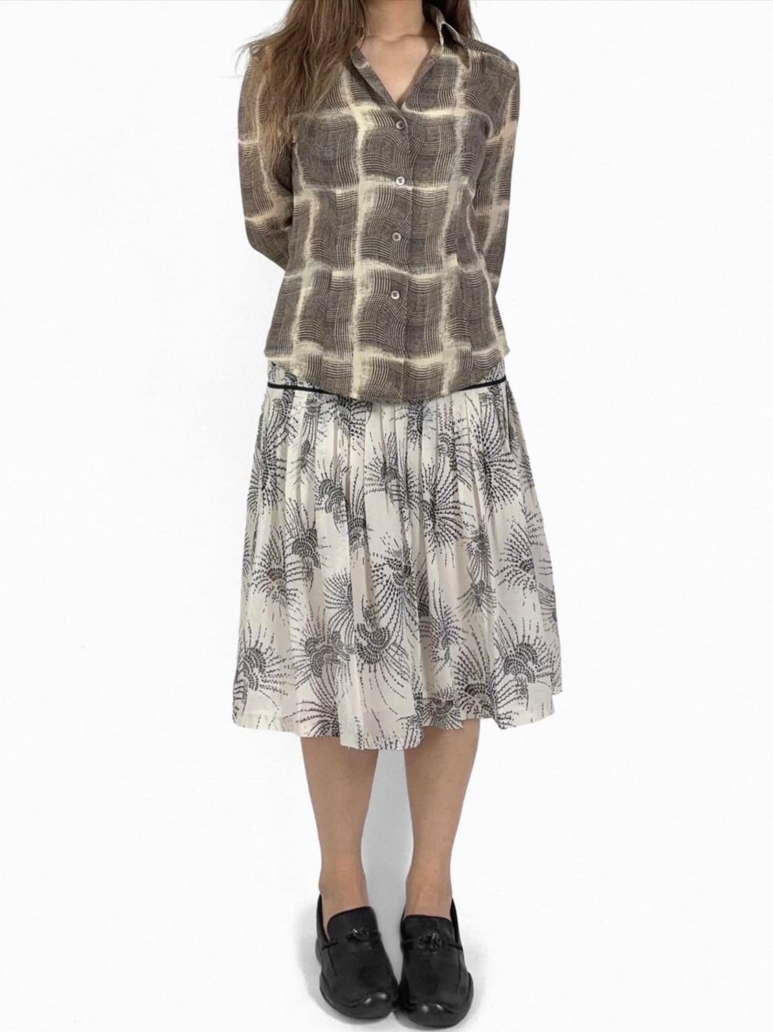 Trussardi summer wool shirt 상품이미지5