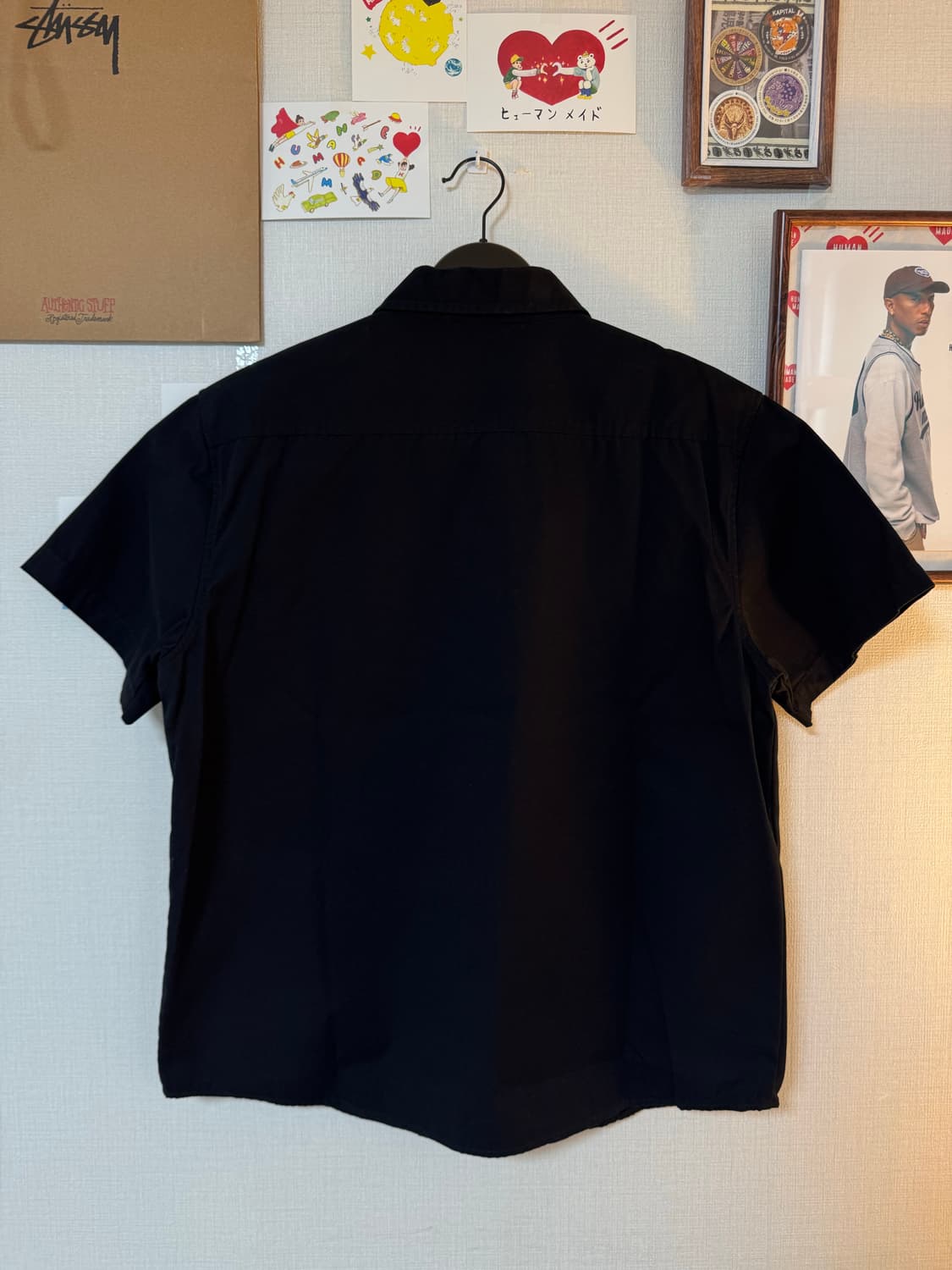 [S]칼하트wip Bullet 반팔 셔츠 블랙 상품이미지3