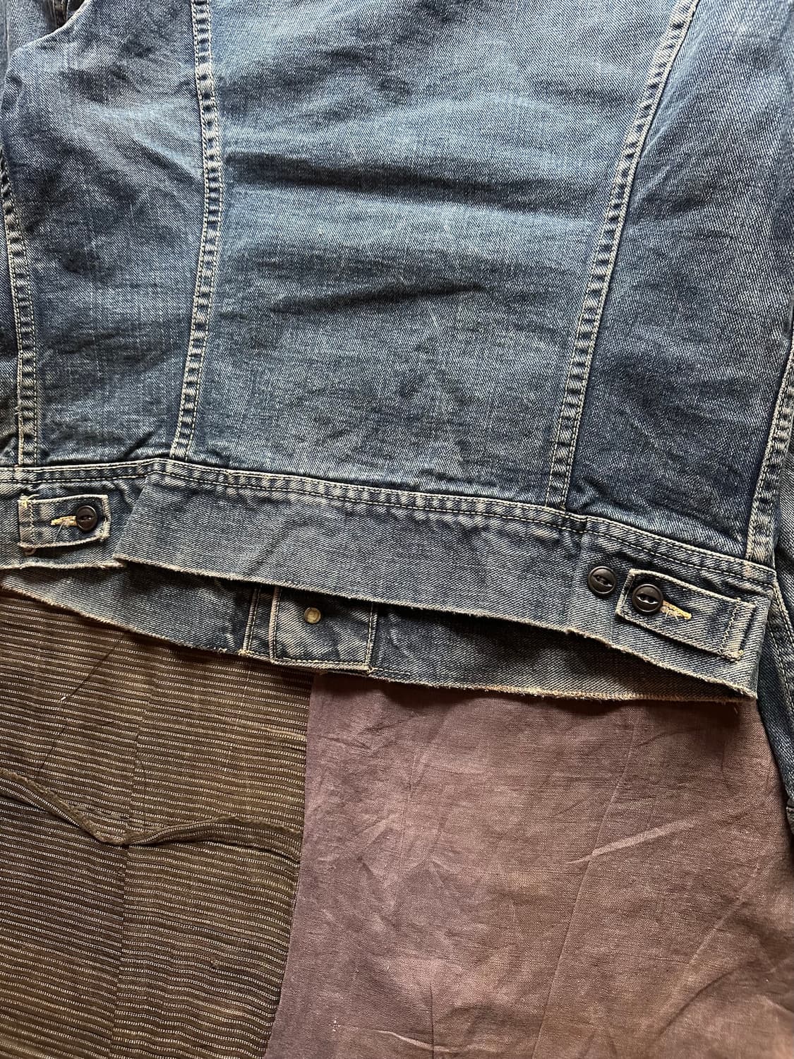 60s USA LEE 빈티지 리 스톰라이더 101 LJ 데님 자켓 상품이미지6