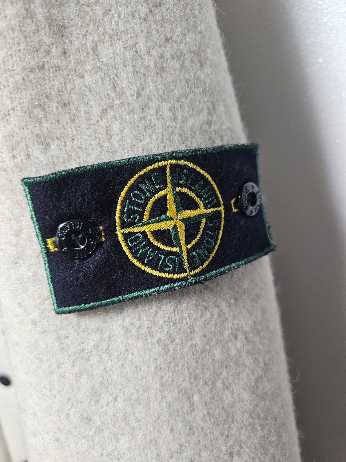 스톤아일랜드 aw1995 아카이브 그린엣지 울 피코트 상품이미지9