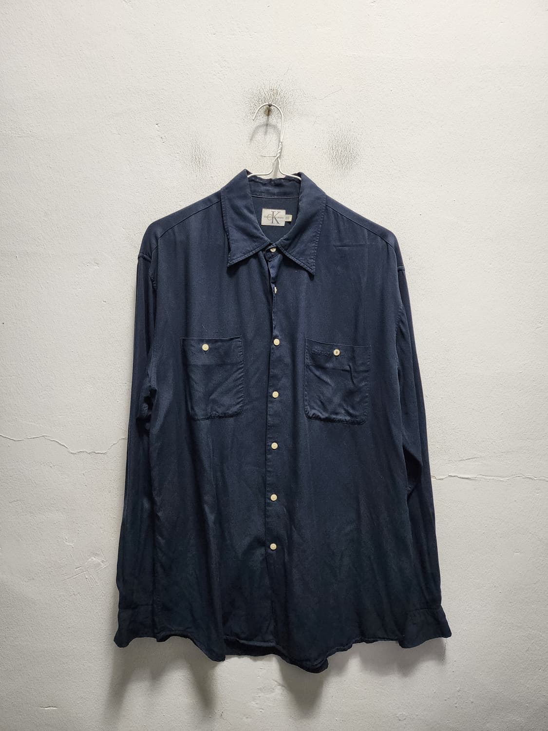 캘빈클라인 90s 레이온 셔츠 상품이미지1