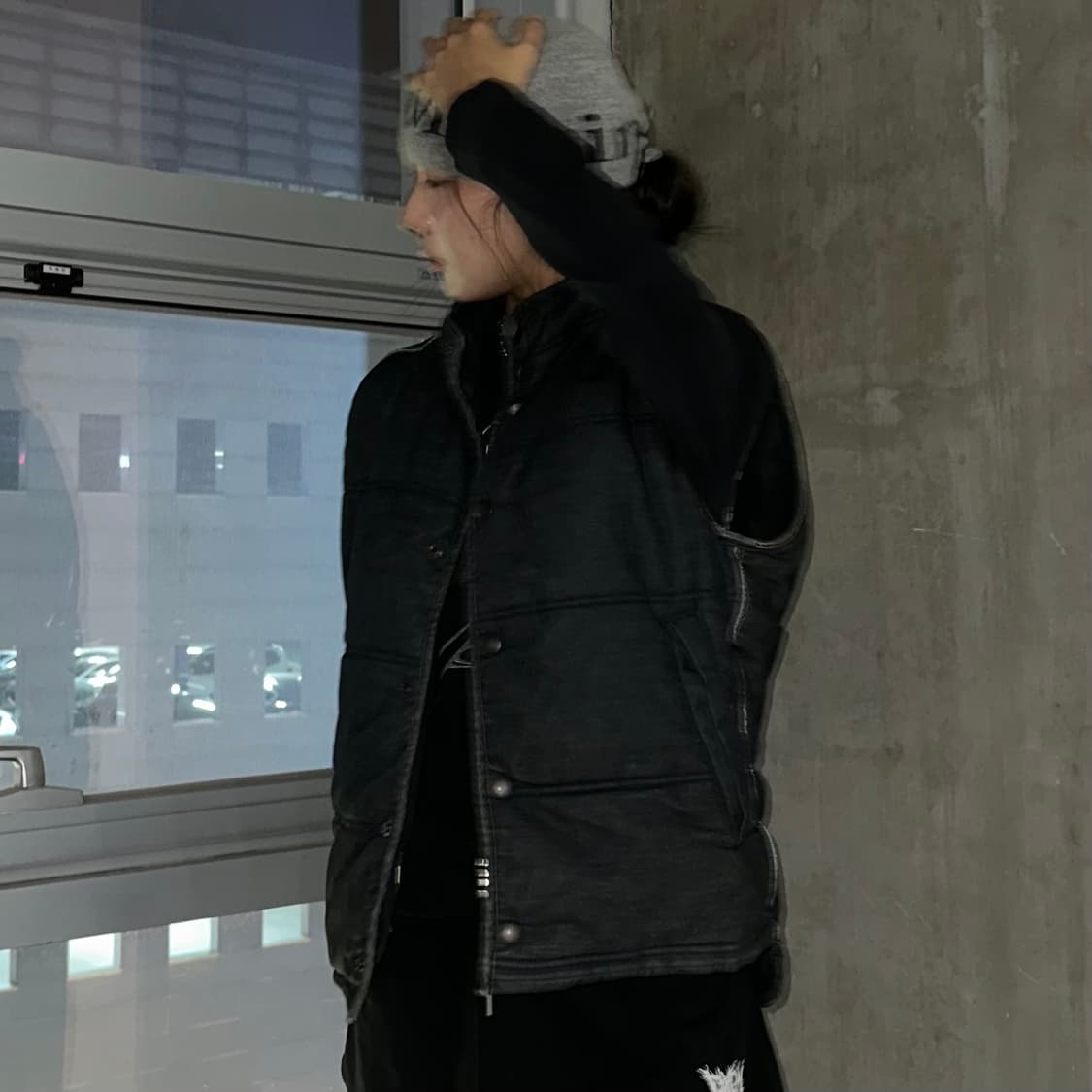 Diesel dragon denim padded vest 상품이미지2