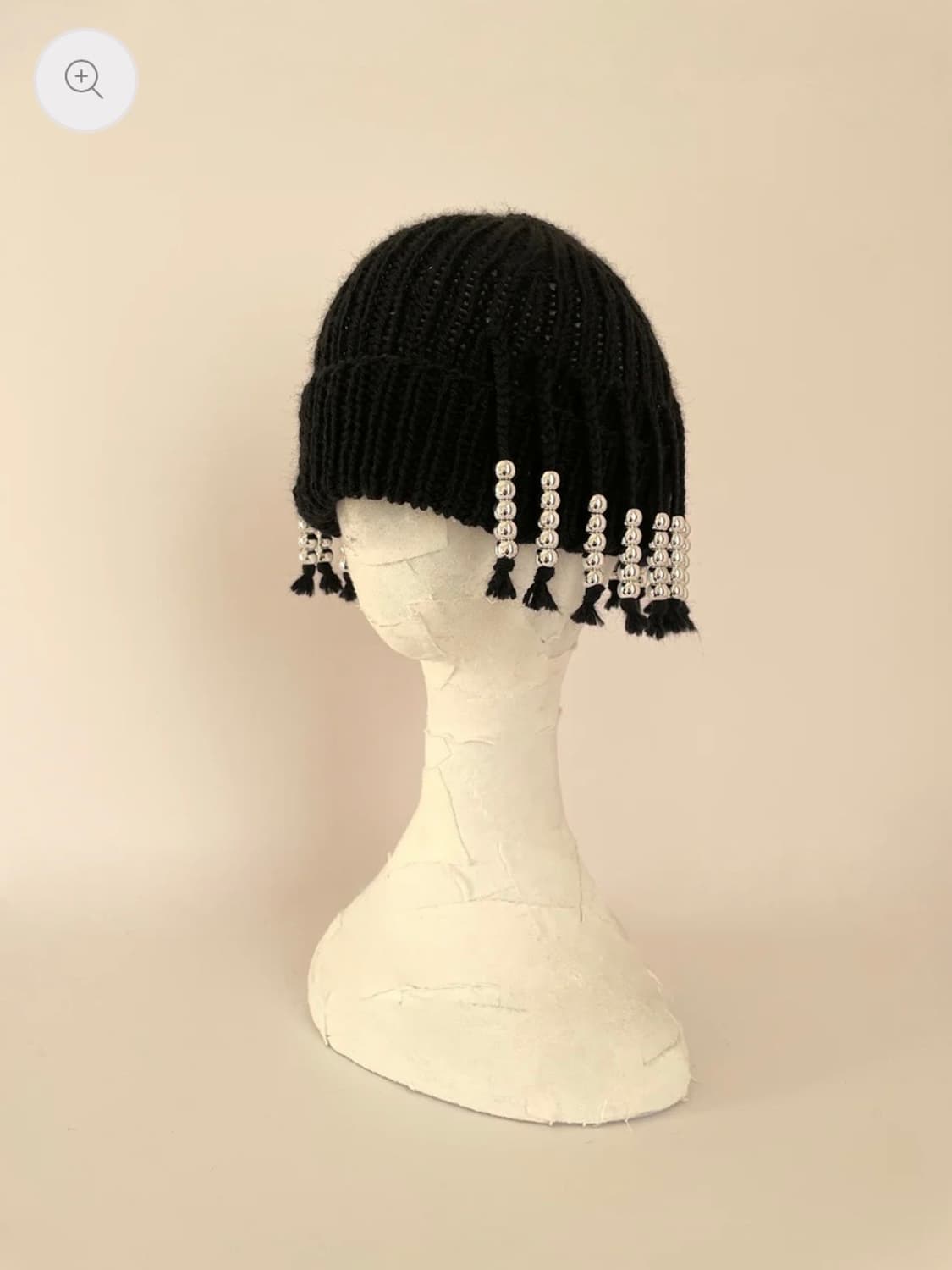 oodeco. 실버 비즈 비니 상품이미지1