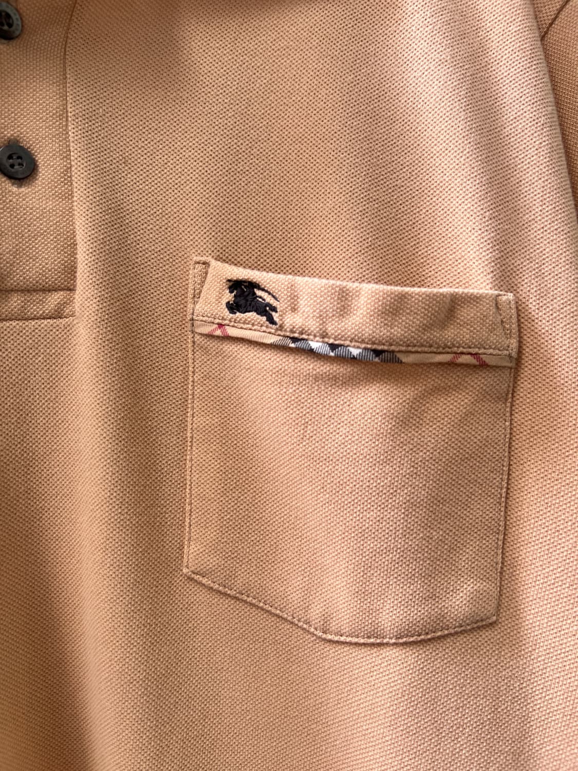 [M]BURBERRY 버버리 포켓 로고 디테일 PK 티셔츠 상품이미지4