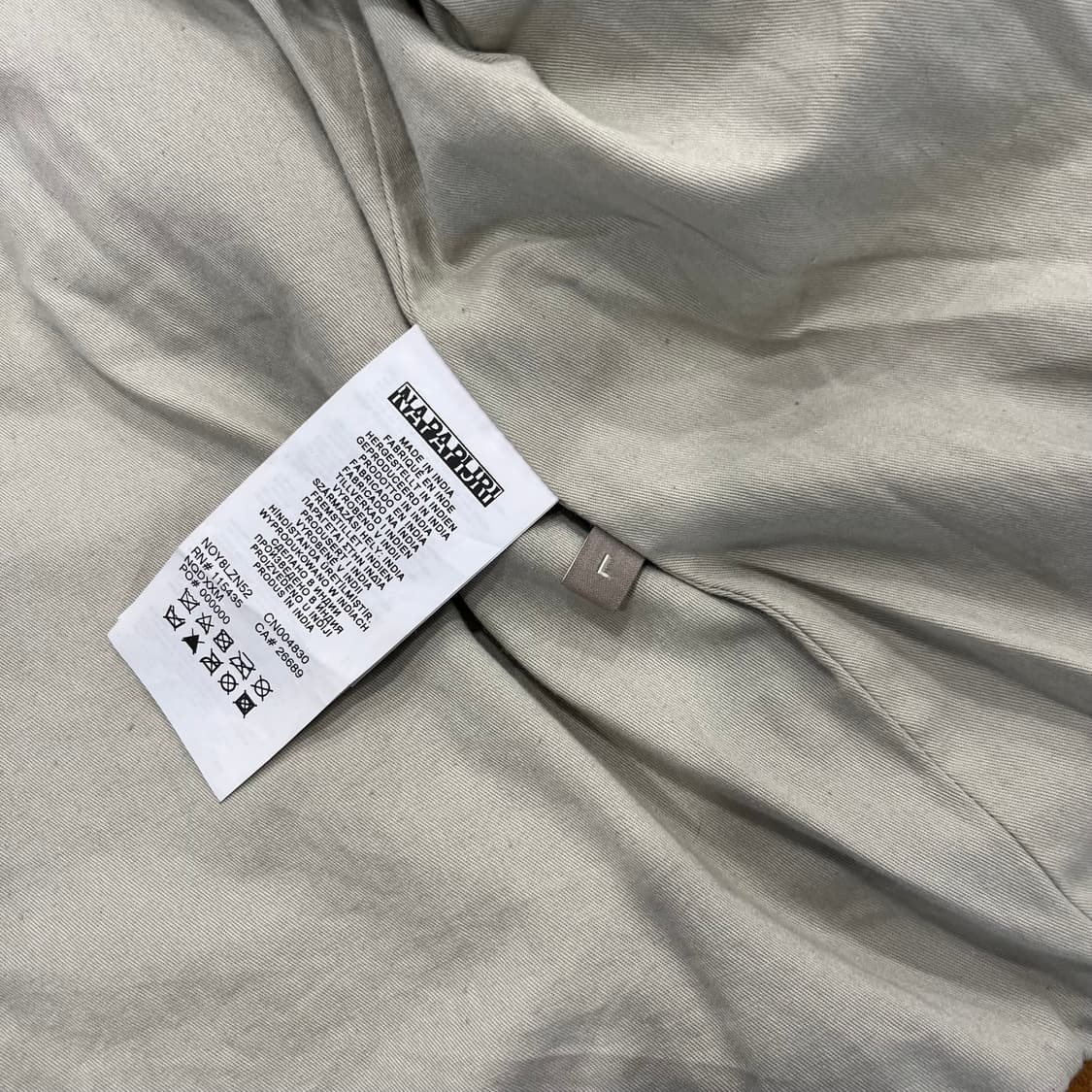 나파피리 리얼 레더 자켓 상품이미지4