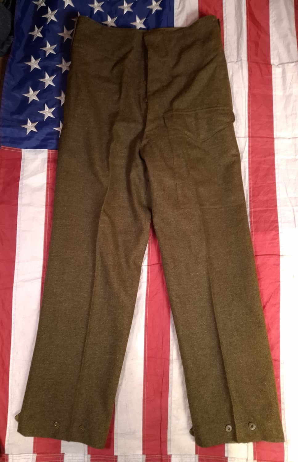 새제품 오리지날 영국군 마린 울 코만도 팬츠 상품이미지2