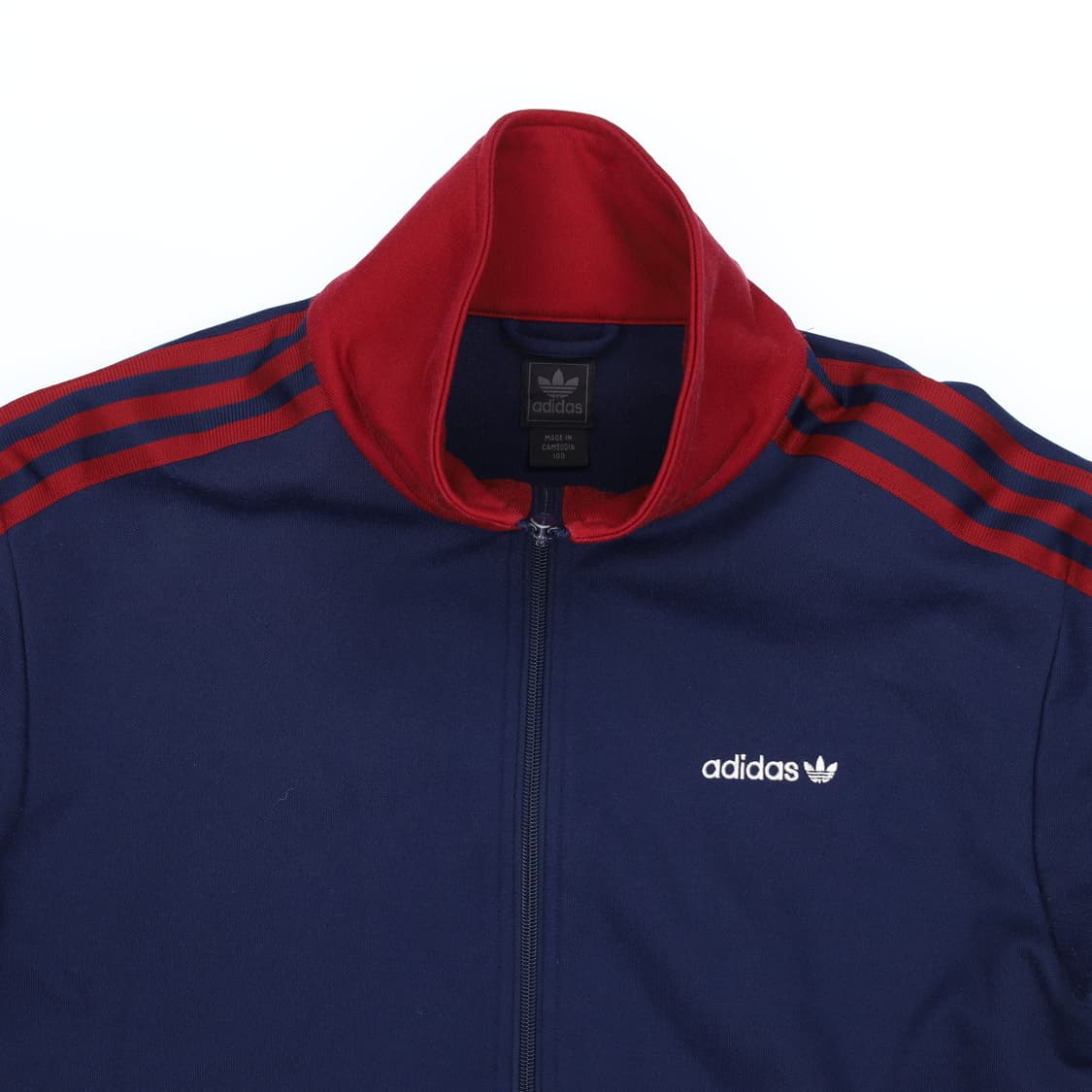 100 아디다스 베켄바우어 버건디 져지 N7443 상품이미지3