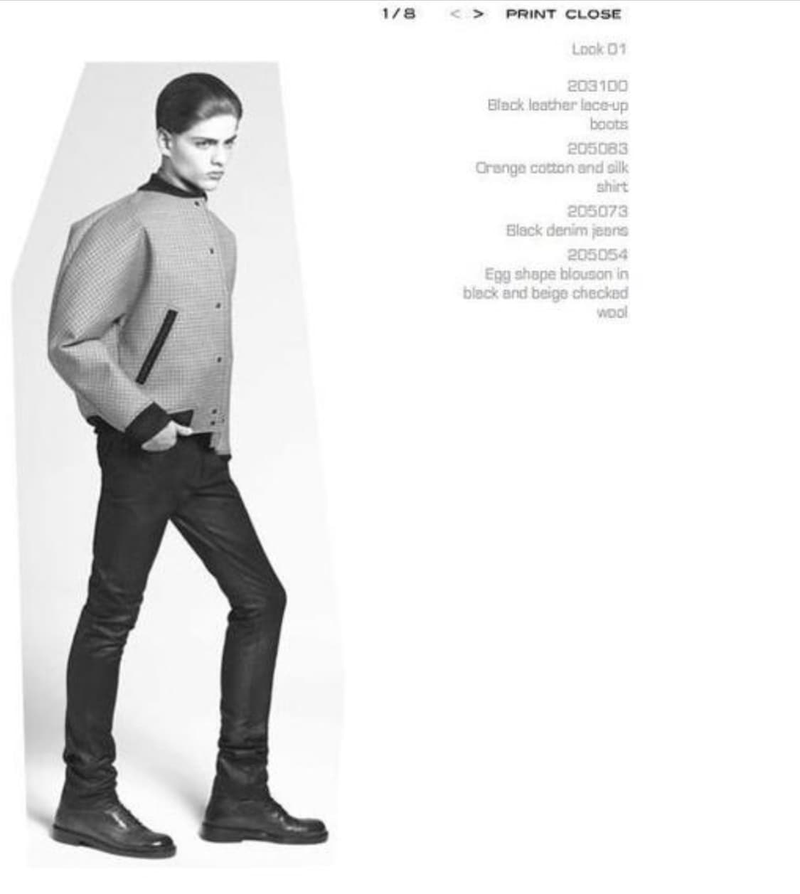 BALENCIAGA by Nicolas Ghesquirre 48size 상품이미지4