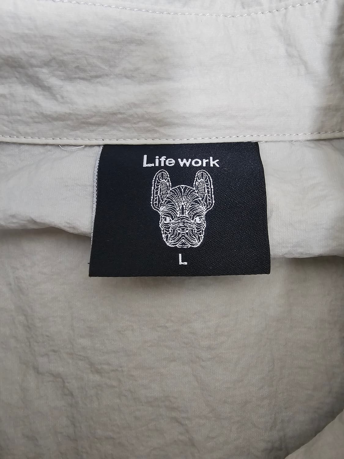 라이프워크 반팔 셔츠자켓 L 오버핏 상품이미지3