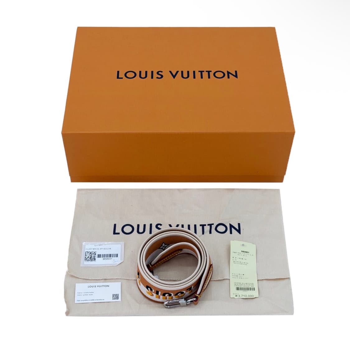 [MINI] 루이비통 여성 에삐 클루니 토트백 크로스백 미니 골드 미엘 상품이미지10