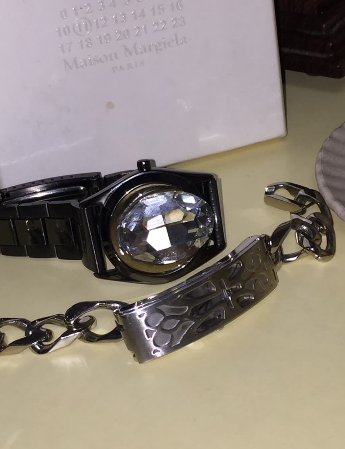 (판매)마르지엘라 아카이브 크리스탈 워치 상품이미지3