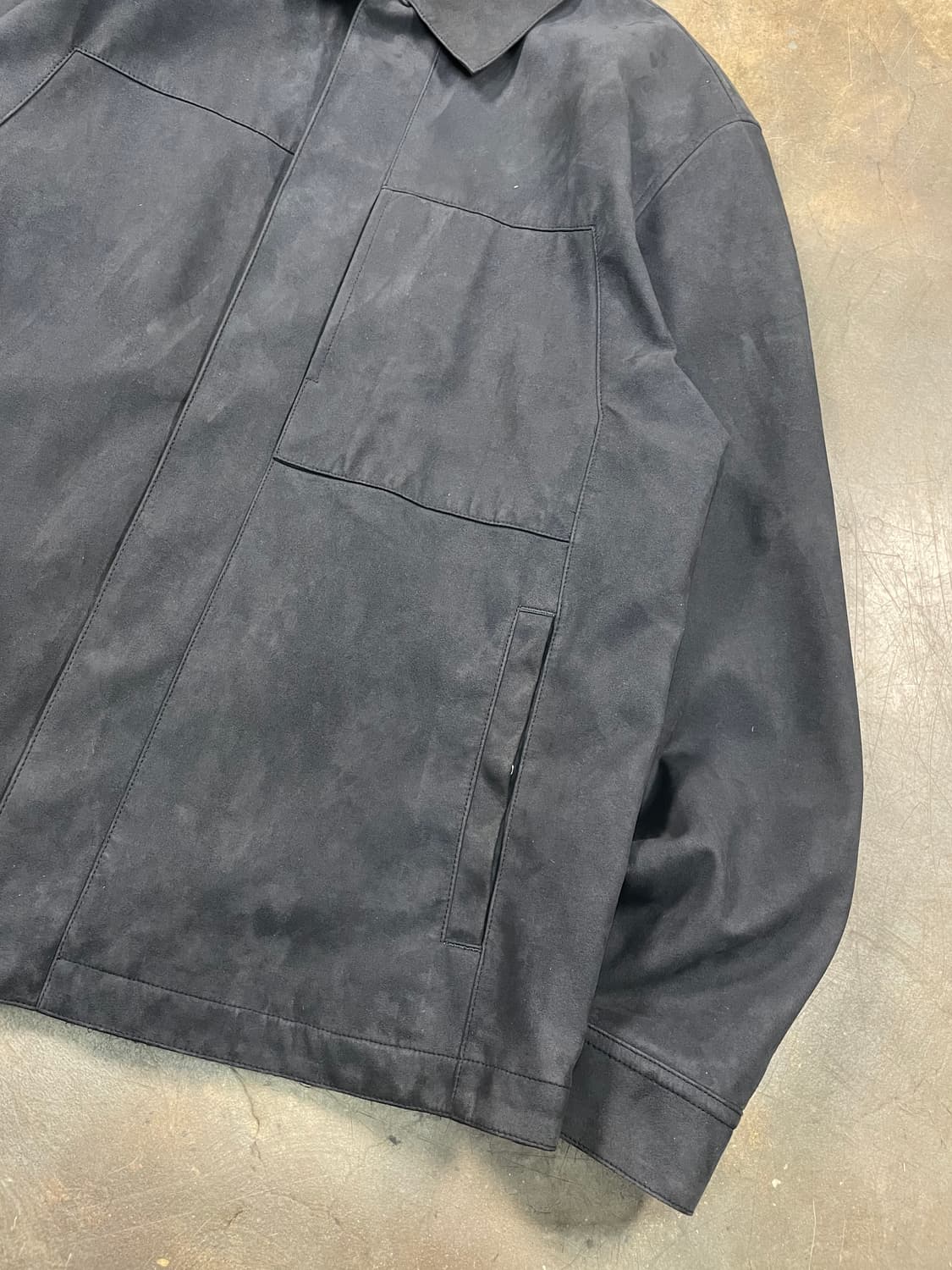 DKNY 스웨이드 블루종 자켓 상품이미지3