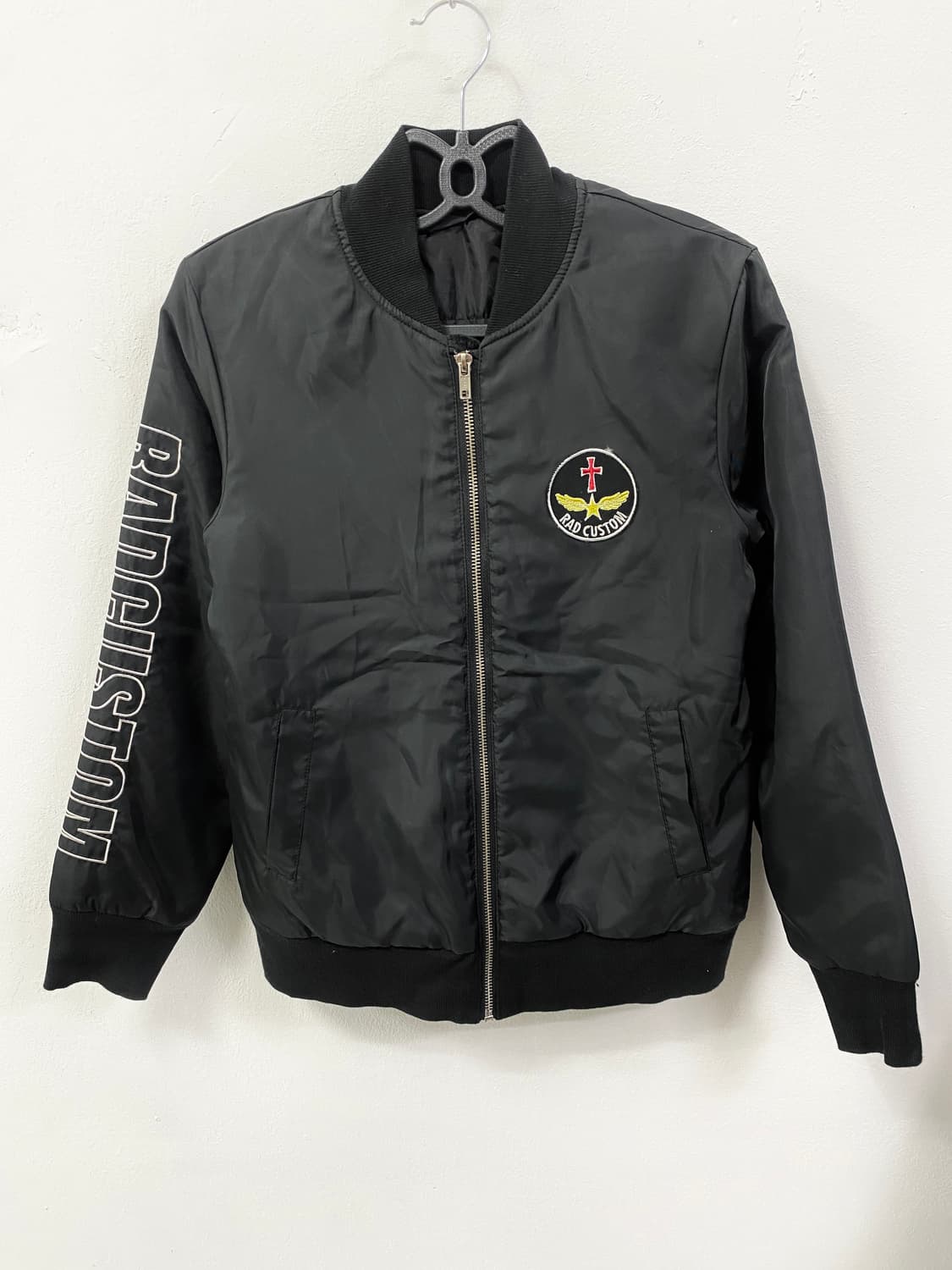 [RED CUSTOM] 펑크 y2k 항공 점퍼 자켓 상품이미지5