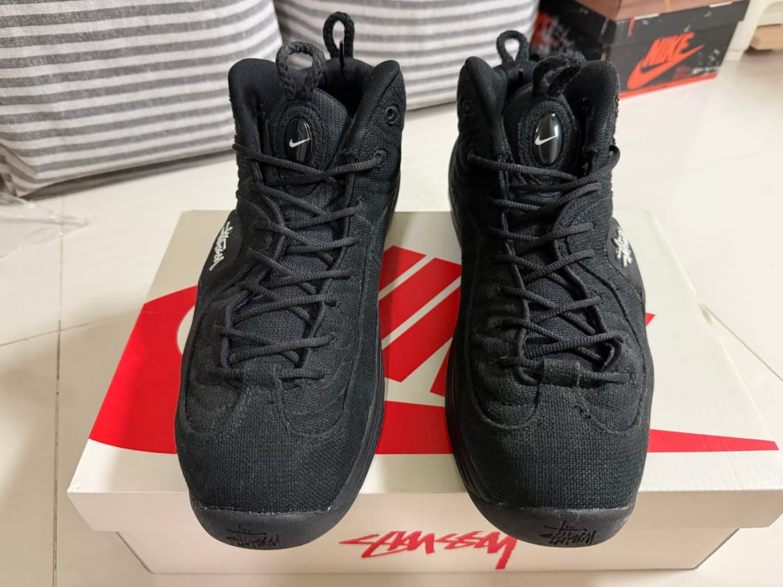 [300] 나이키 x 스투시 에어 페니 2 블랙 상품이미지2