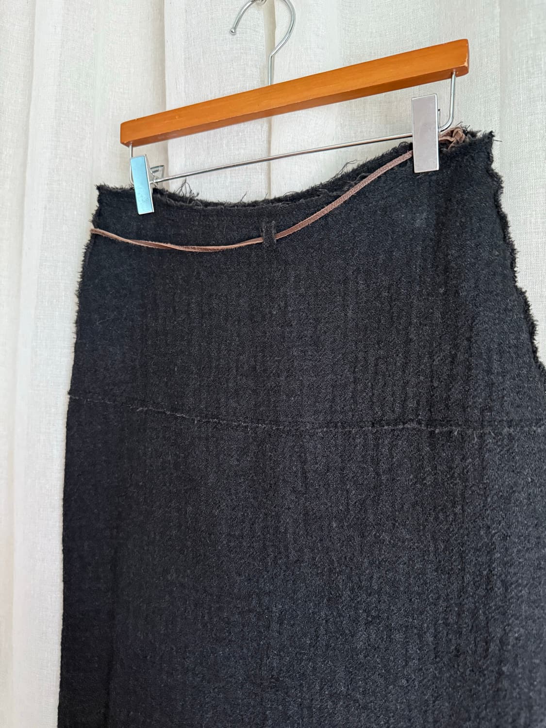 45rpm wool 와인딩 스커트 상품이미지6