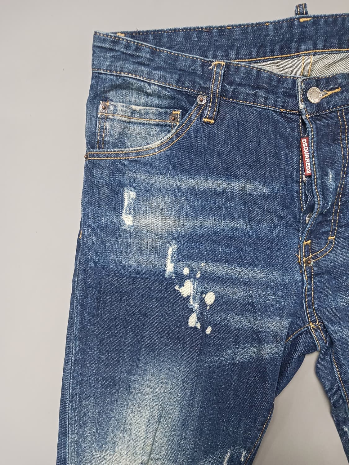 [34] 디스퀘어드2 데미지 워싱 쿨가이진 청바지 상품이미지2