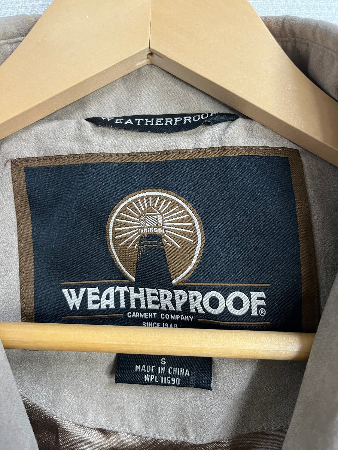 웨더프루프 스웨이드 블루종 자켓 상품이미지7