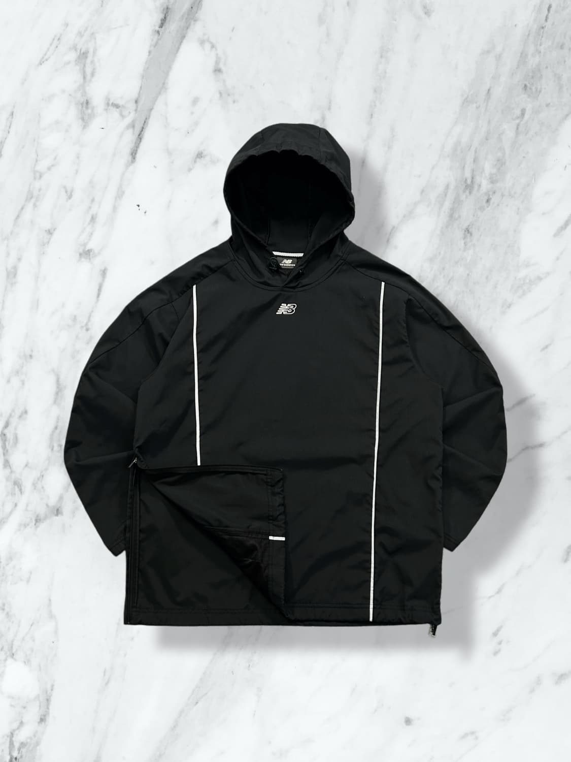 뉴발란스 우븐 바람막이 후드티 M 상품이미지2