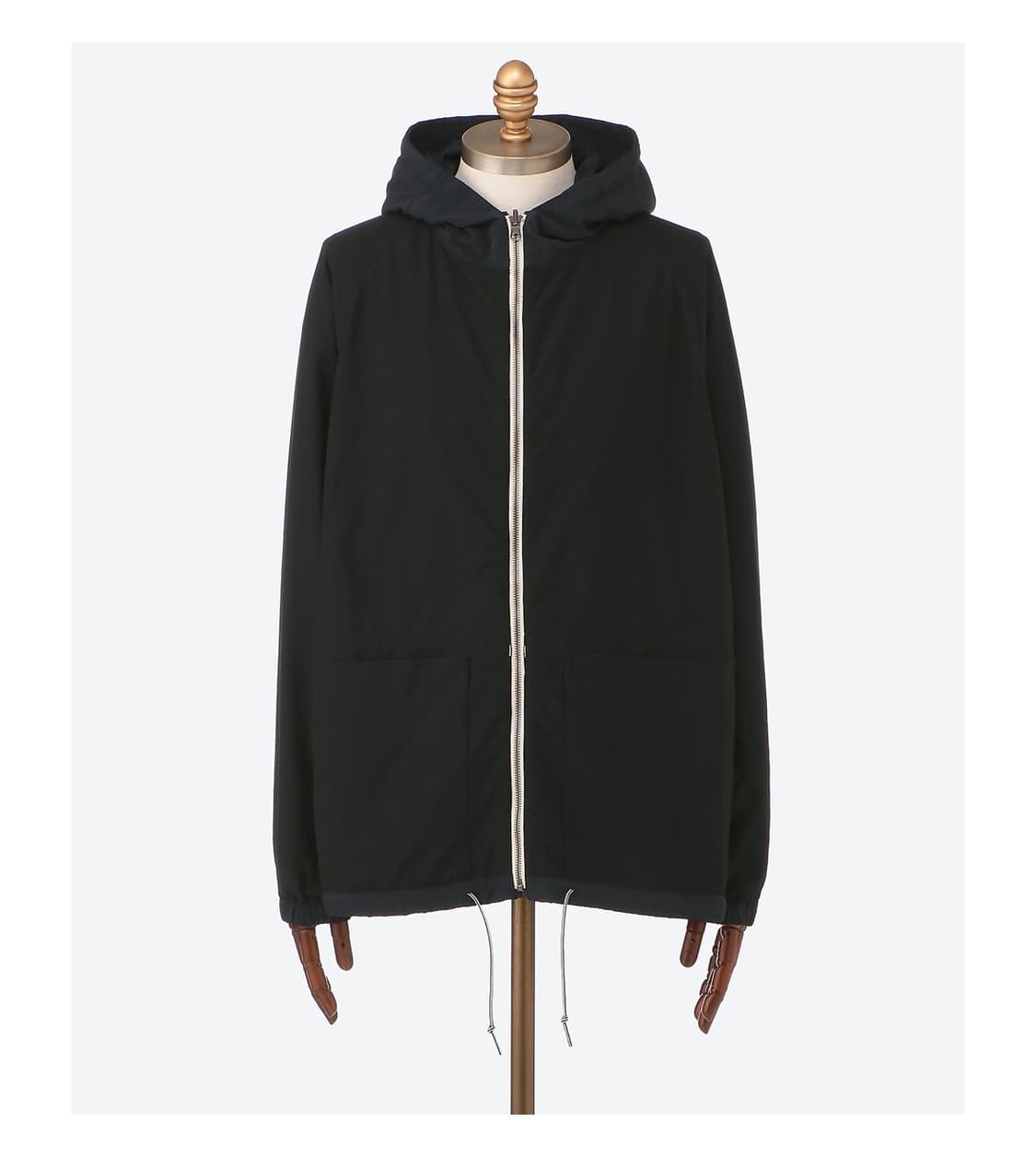 [M][100] 나나미카 리버시블 후드 자켓 블랙 상품이미지9