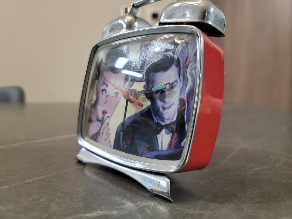 빈티지 태엽 탁상시계 상품이미지3