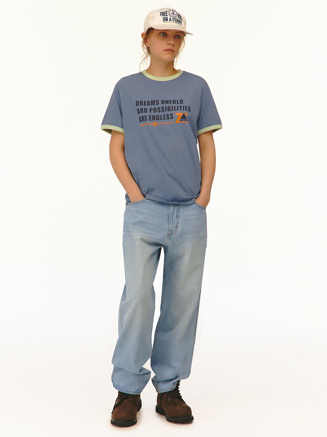 Teket 새상품UNLIMITED TEE-SKY BLUE 상품이미지3