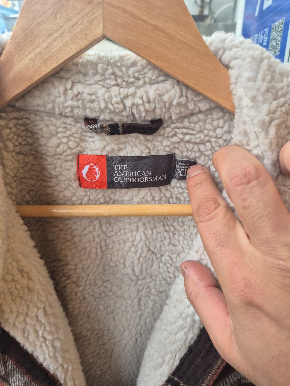 The American Outdoorsman 브랜드의 체크 셔츠 자켓 상품이미지3