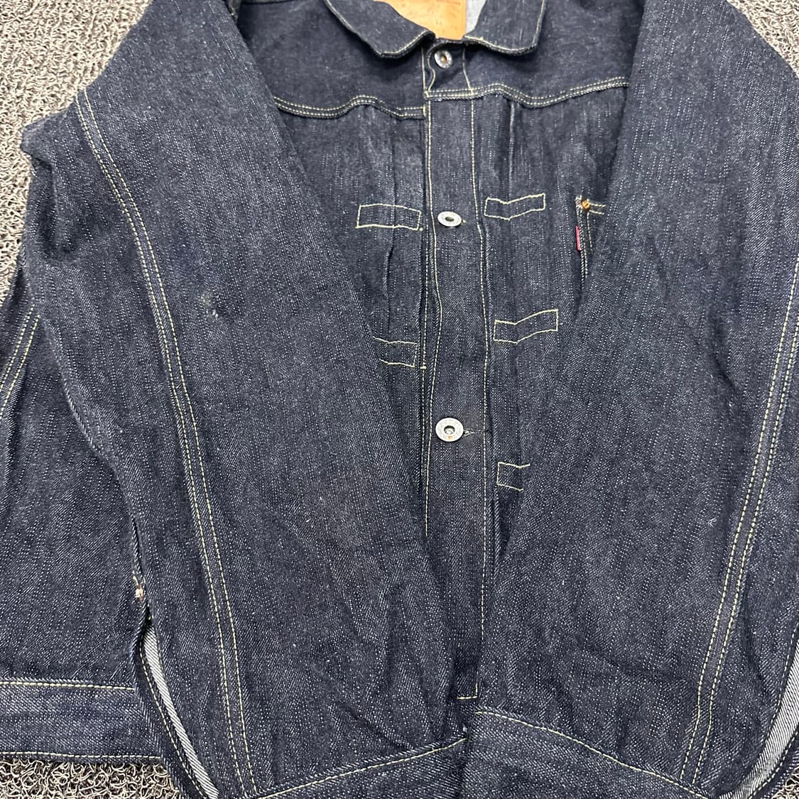 브론슨 S806XX 데님 청자켓 42L 상품이미지5