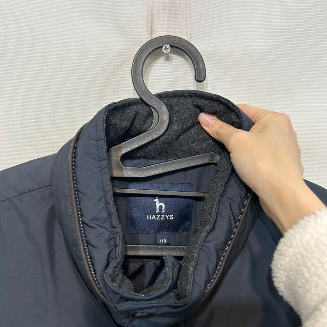 헤지스 남성 다운패딩 110 상품이미지2