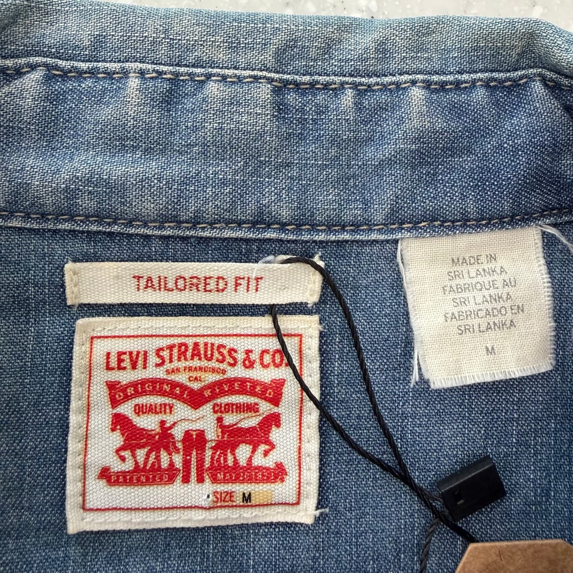 57. 리바이스 데님셔츠 청셔츠 상품이미지2