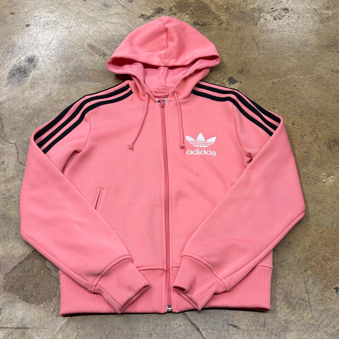 아디다스 핑크 후드집업 후플 90 상품이미지2