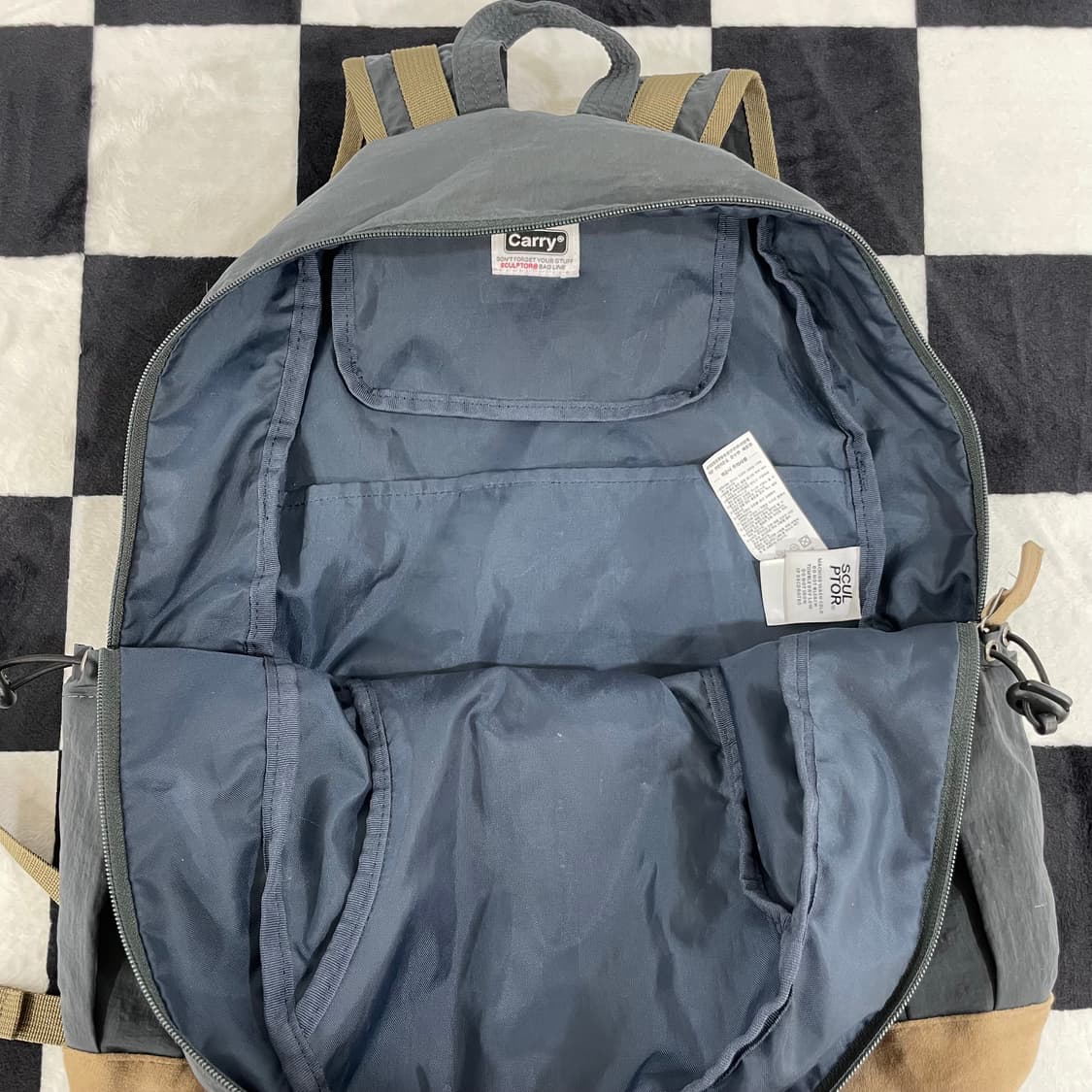 스컬프터 올드스쿨 슬라우치 백팩 상품이미지5