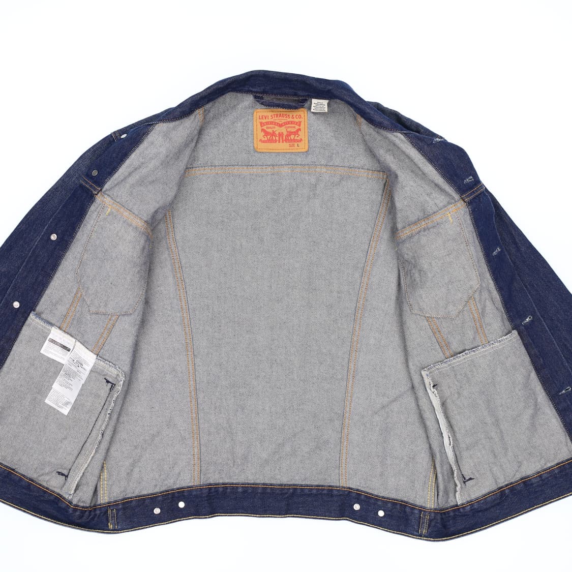 L 리바이스 데님 트러커 청자켓 N7453 상품이미지4