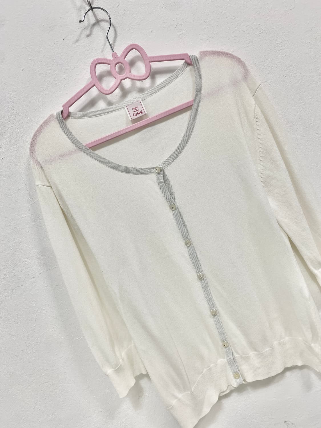 [PIN CURL] 세트 ! 로걀 비즈 반팔, 가디건 세트 상품이미지9