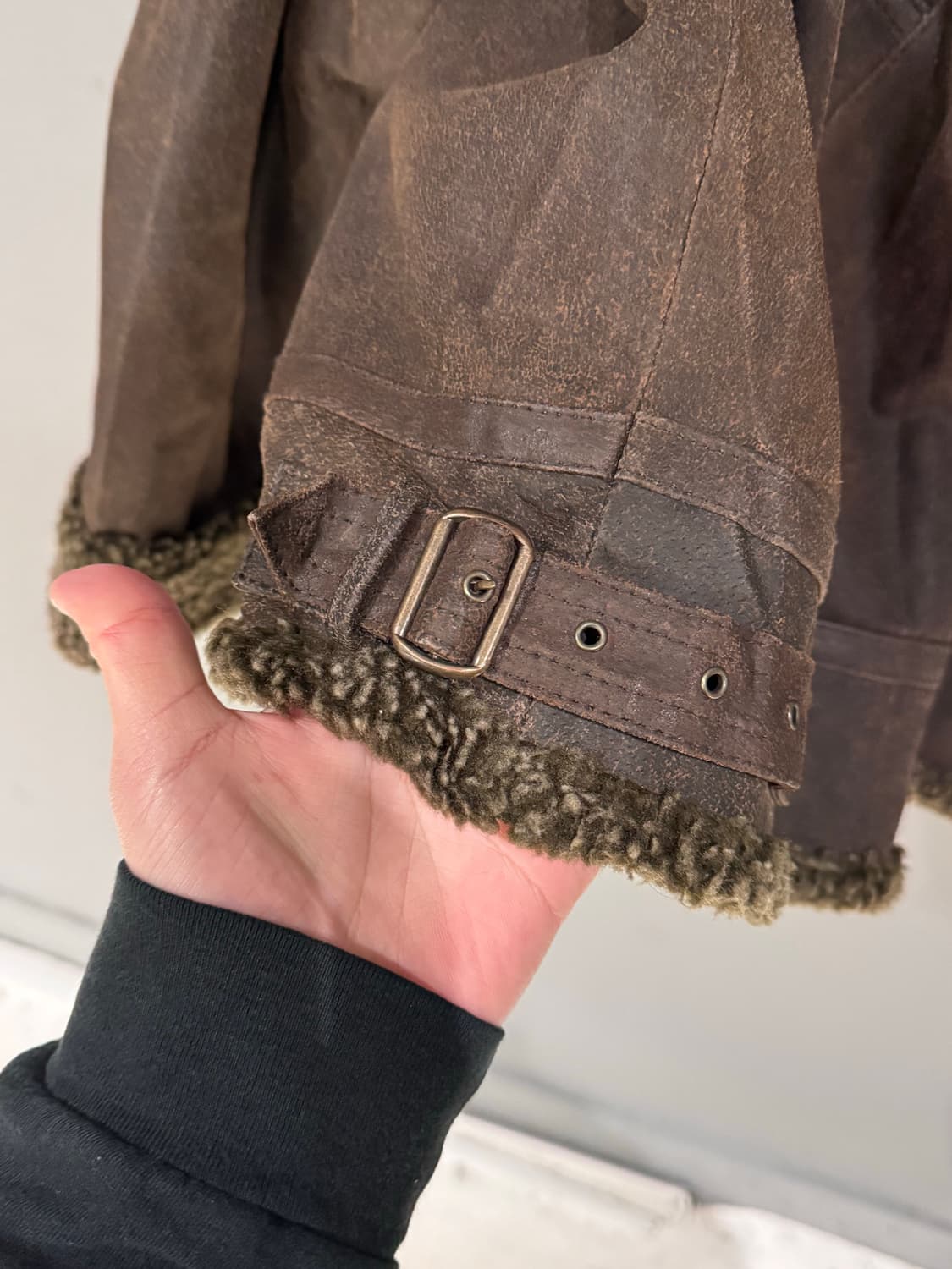 Mr.Junko Jeans 돈피 무스탕 가죽자켓  상품이미지6