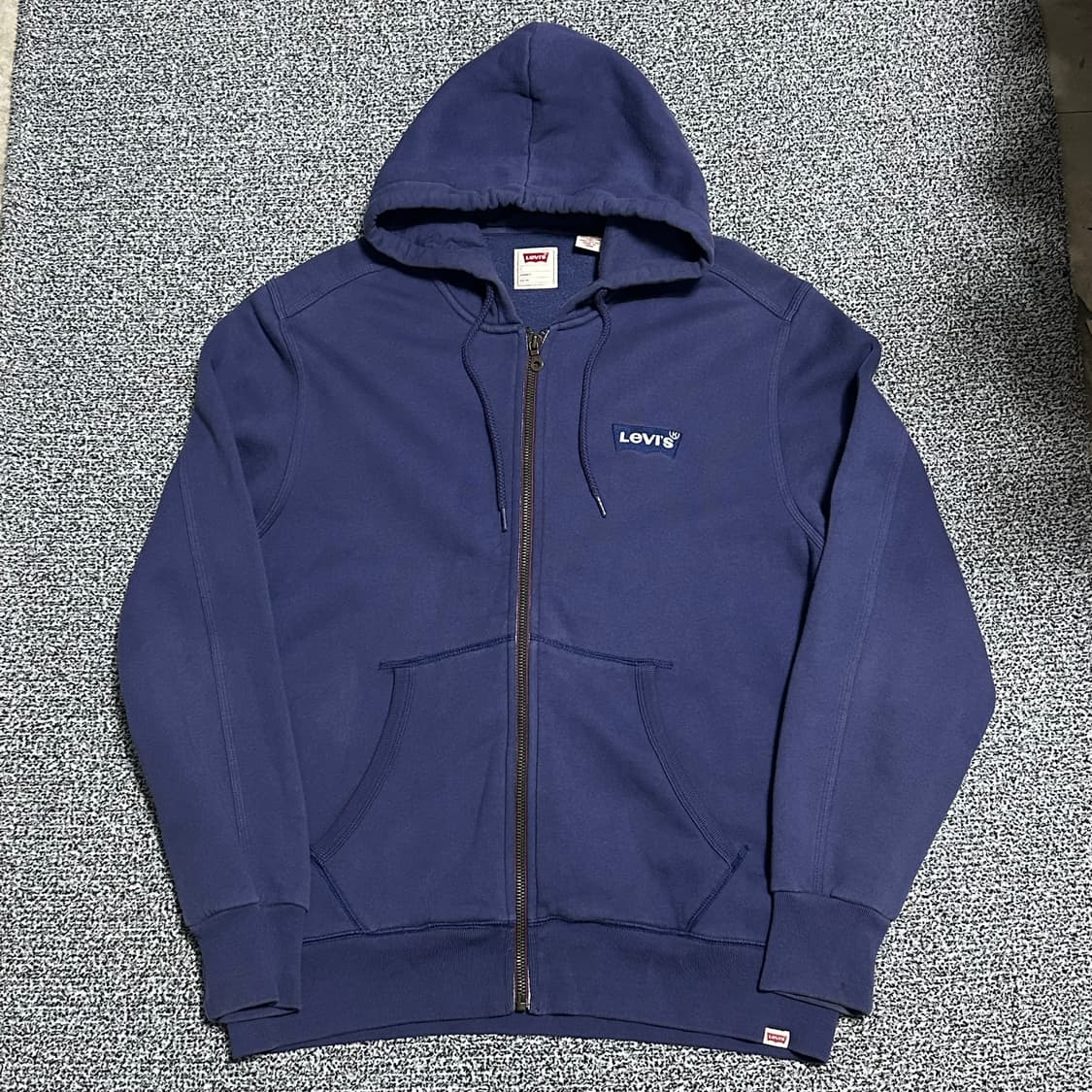 (L) 리바이스 로고 후드집업 상품이미지1