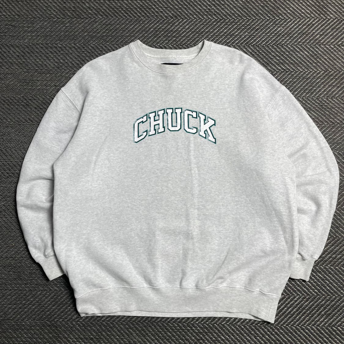 Chuck 아치로고 스웻 맨투맨 그레이o 5367 상품이미지1