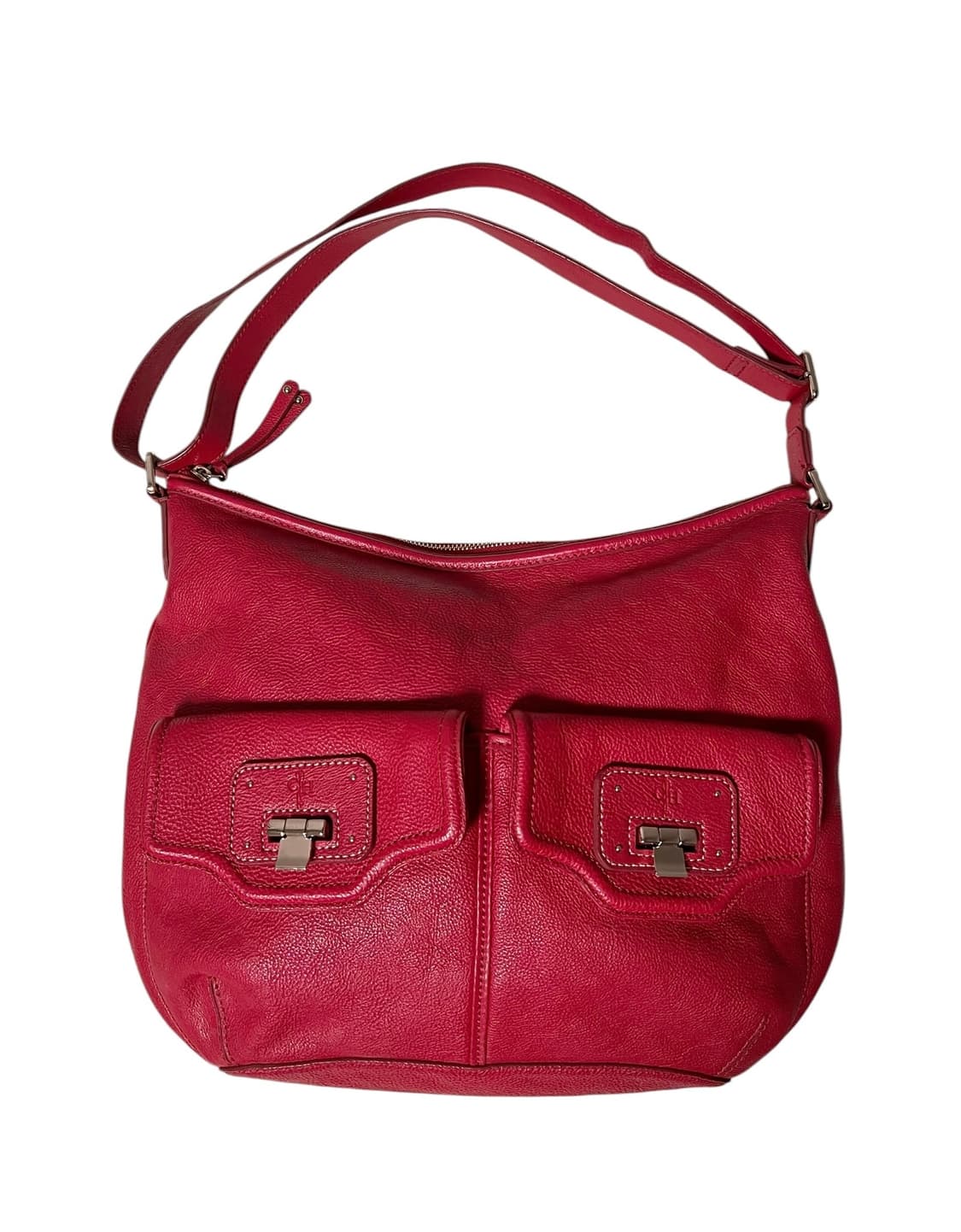 (새상품) 콜한(Cole Haan)레드 호보 크로스백 상품이미지4