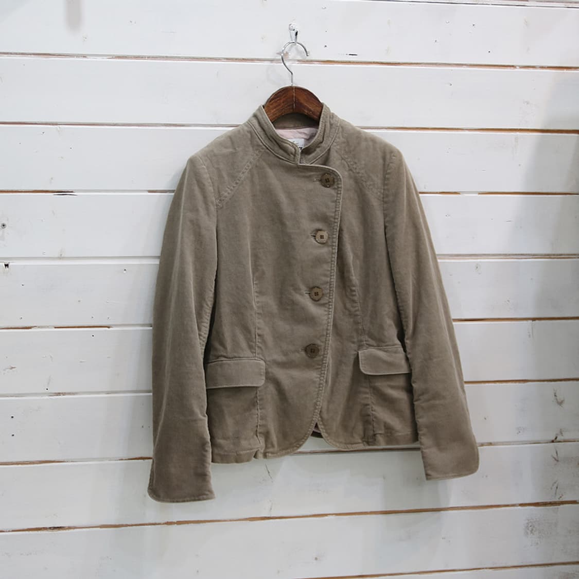 라코스테 코듀로이 피코트 (여성용 38) 상품이미지2