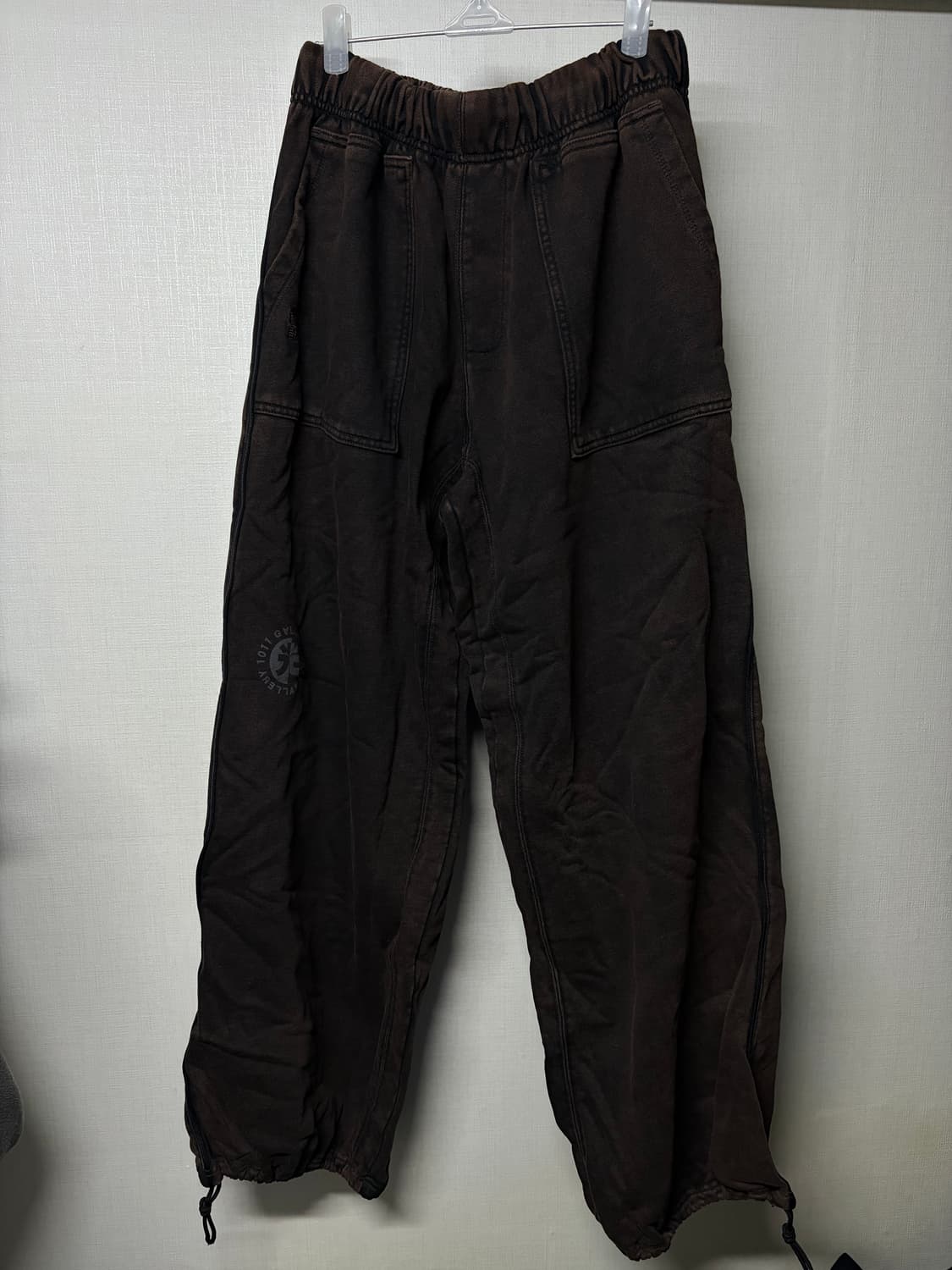 폴리테루 1011 퍼티그 스웻 블리치드 블랙 상품이미지3