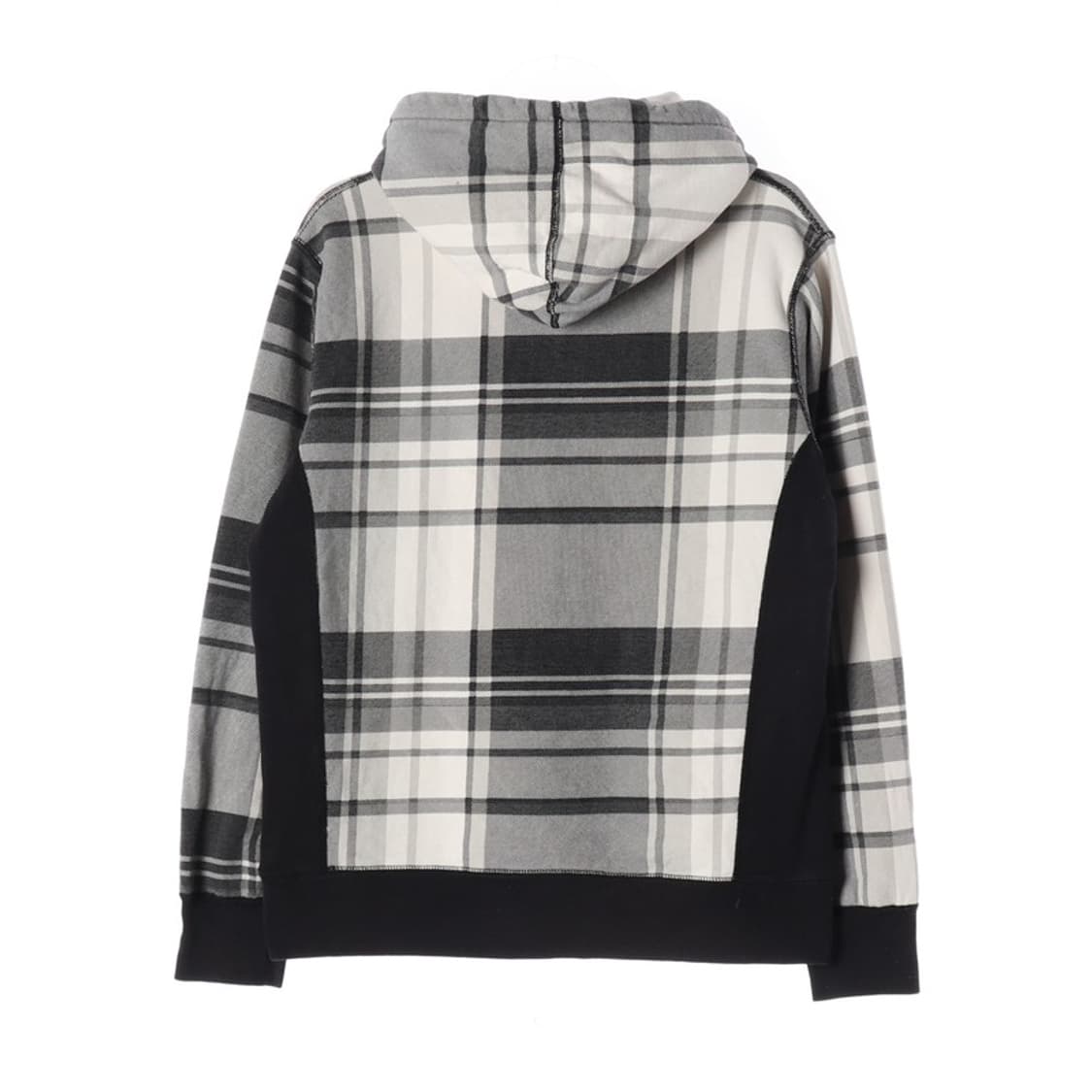 슈프림 아치로고 플래드 체크 후드티 상품이미지2