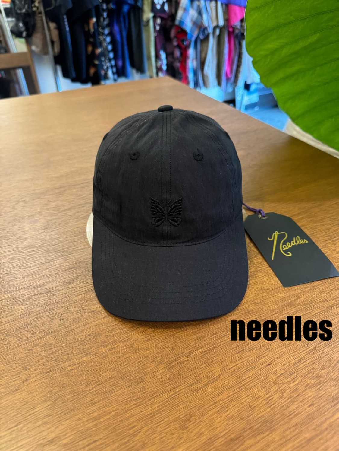 [OS] 니들스 6패널캡 블랙 상품이미지1