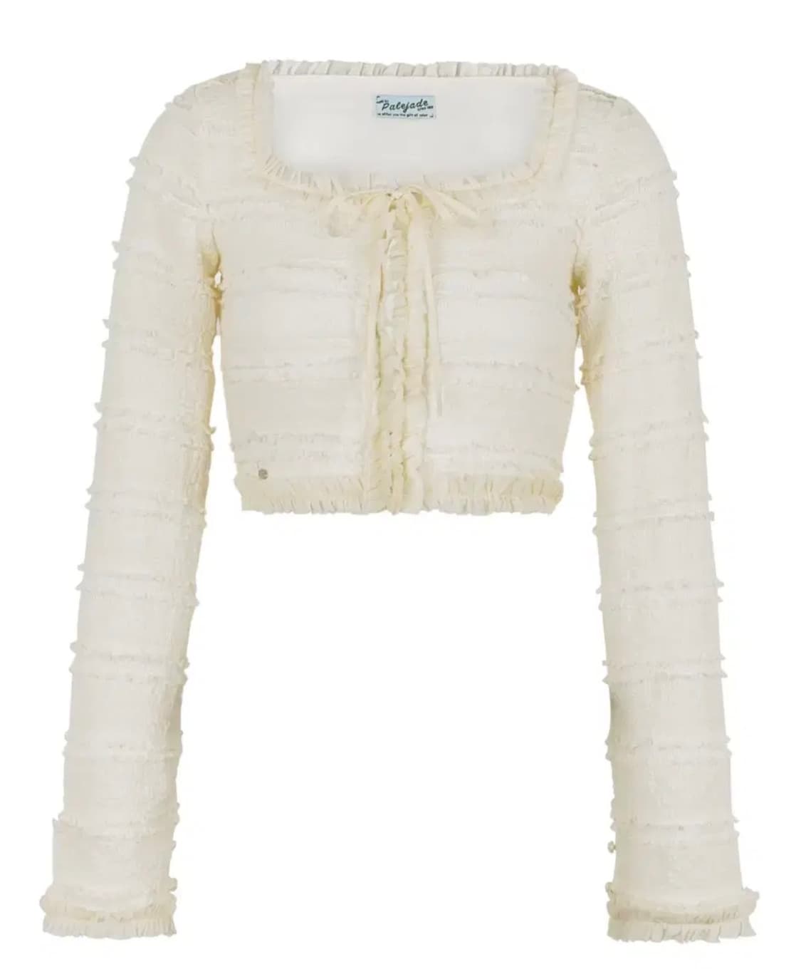 페일제이드 프릴 레이스 볼레로 상품이미지1